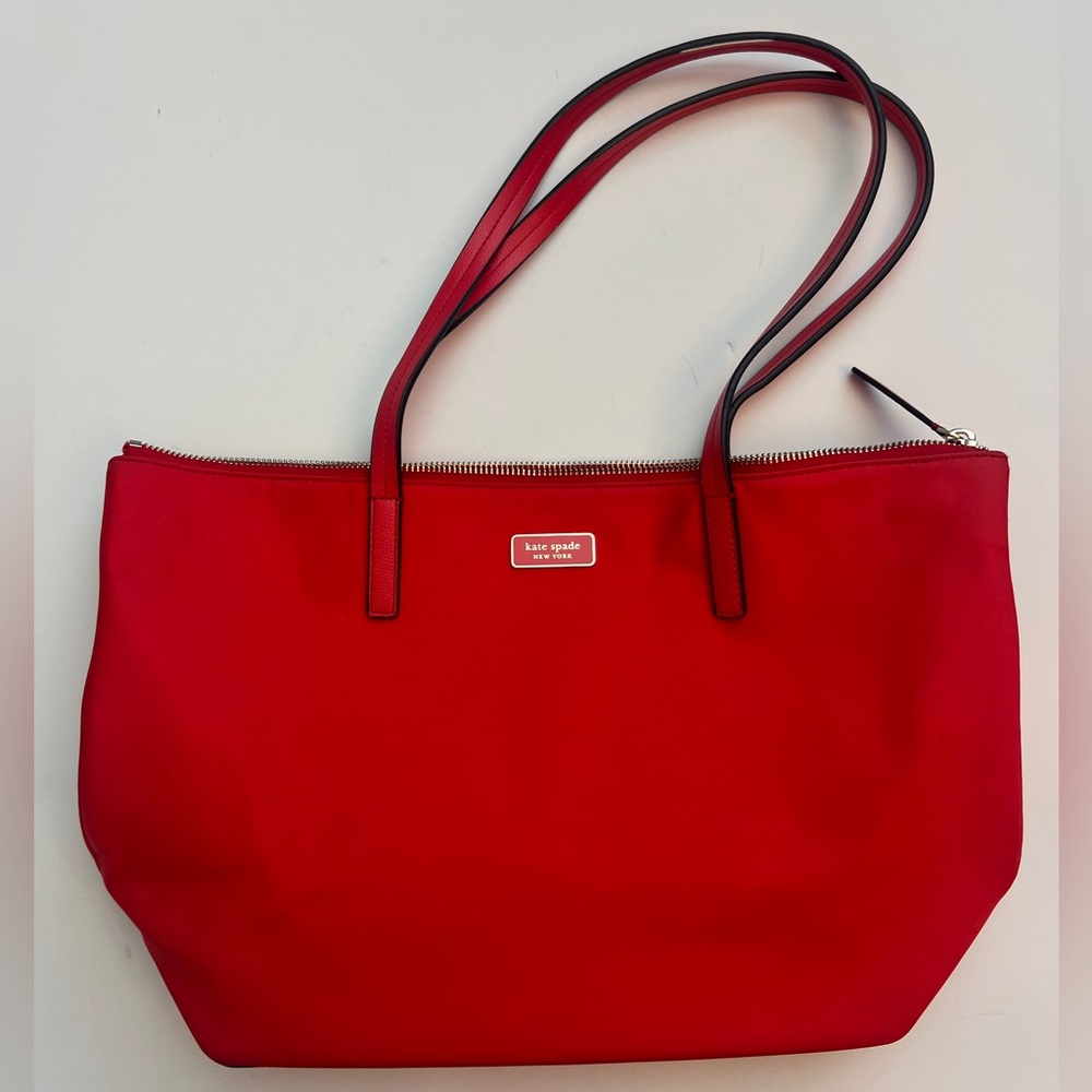Kate Spade Red Tote Bag